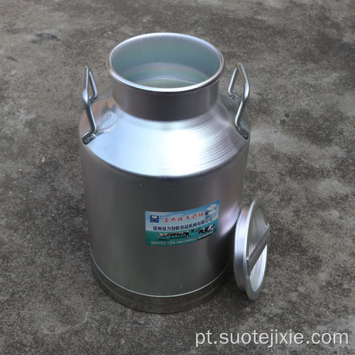 Leite transportar balde jcg-40l alumínio leite pode
